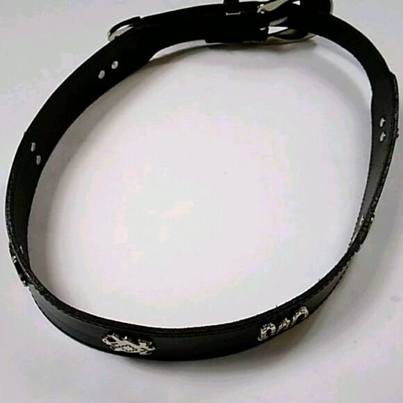 Vintage Metal & Leather Women Black Belt Cowboy main image 9